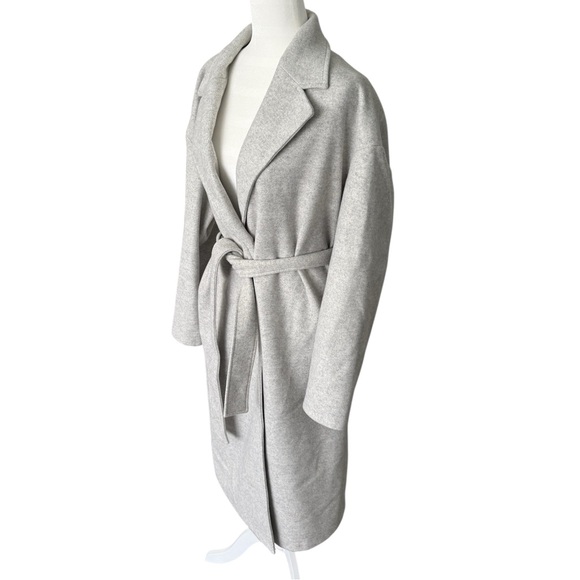 NWOT! Women’s Joie Heather Grey Long Duster Wrap Robe Coat | Size M - Picture 3 of 13